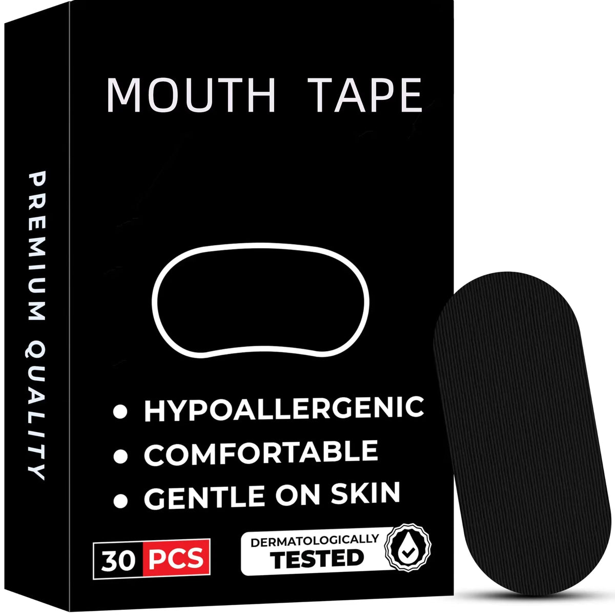 30/60/90Pcs anti Snoring Sleep Mouth Tape Best Breathing Nasal Strips Medical Grade Improved Sleeping Snoring Relief